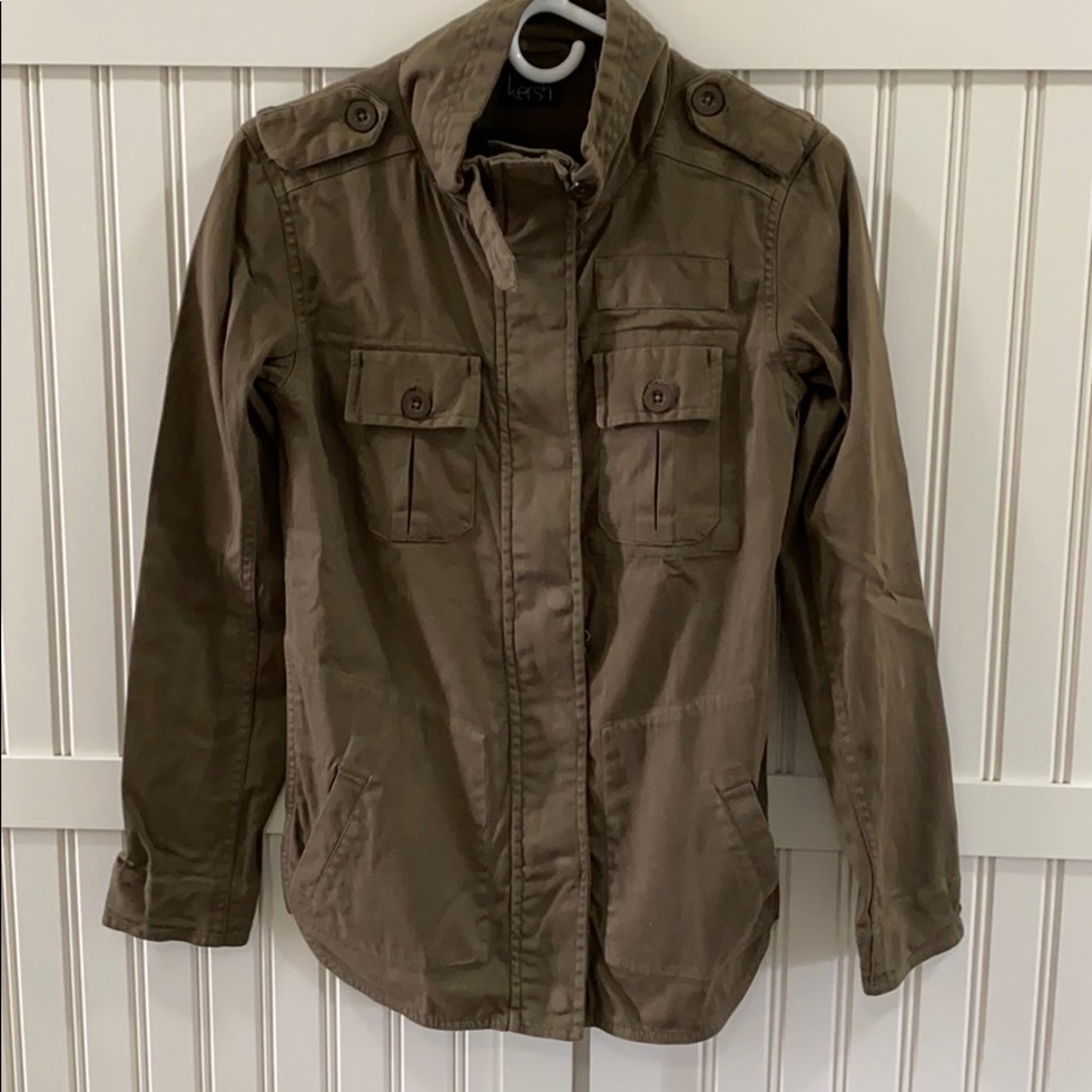 Women’s Evereve Kersh Military shirt jacket Sz XS